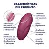 Tap & Climax 1 Vibrador con 2 motores y funciones de toques con carga USB